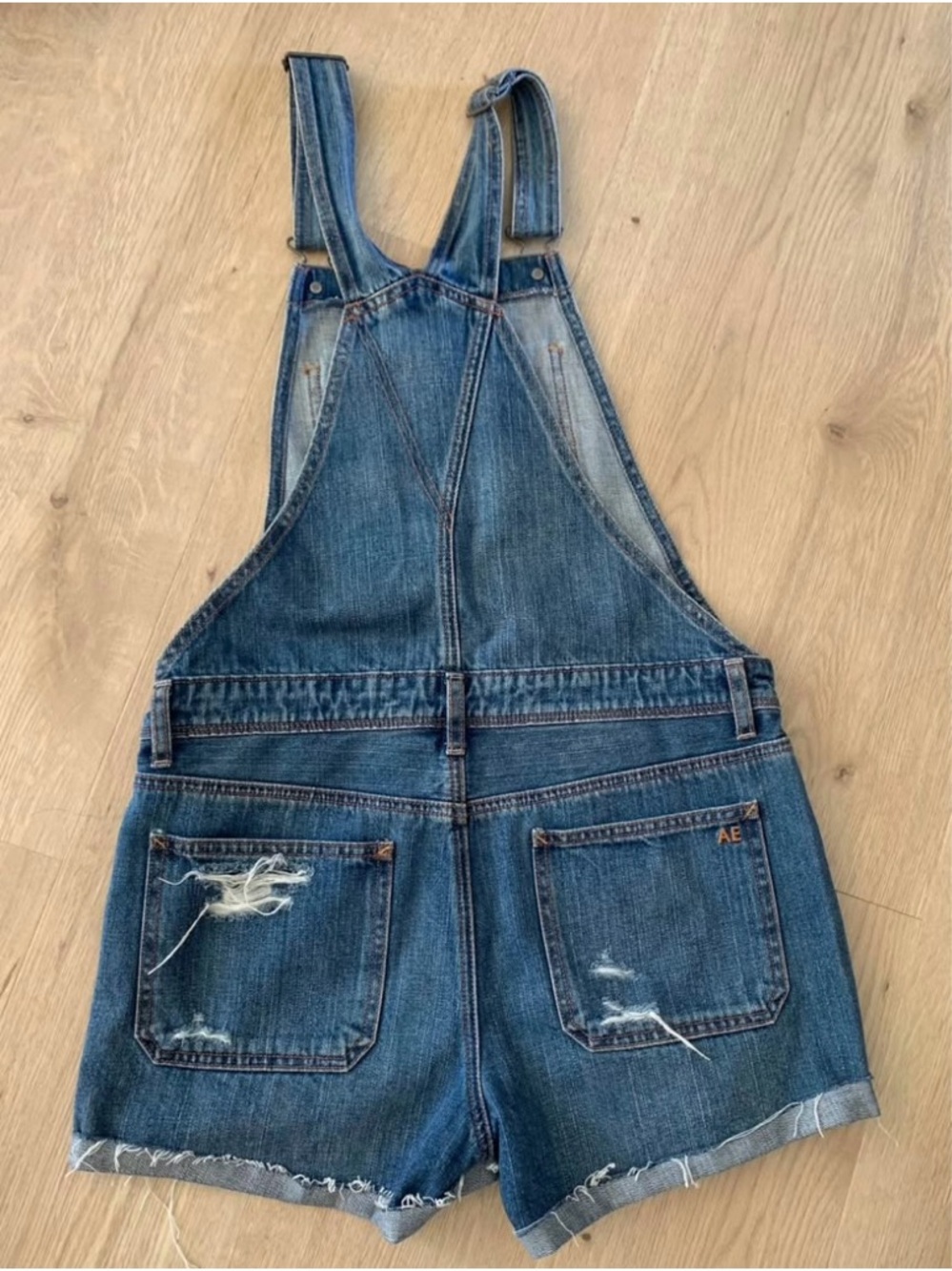 American Eagle Outfitters Denim Overalls - Picture 2 of 4